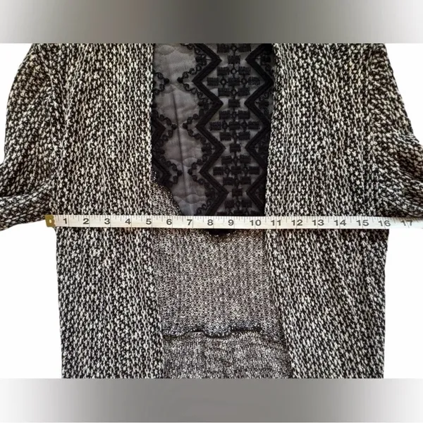 Living Doll LA Lace Back Cardigan Dress Large Goth Witchy Whimsigoth Bohemian - Image 7