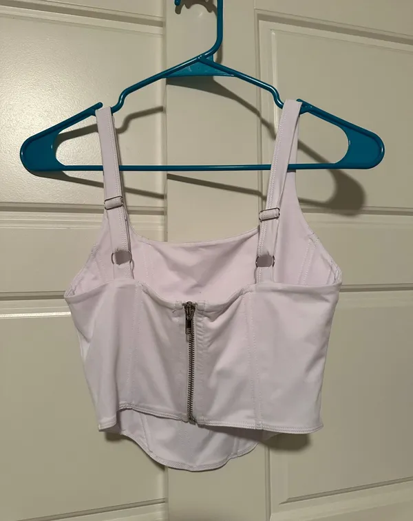White Corset Top - Image 2