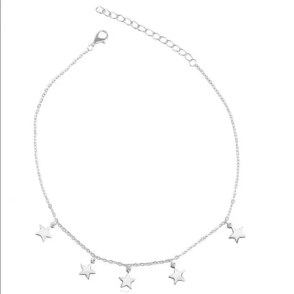 🟠Stars Silver Necklace - Image 2