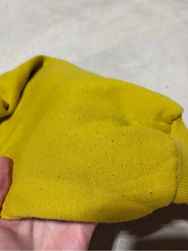 Judith March yellow green sweatshirt star XL - Image 6