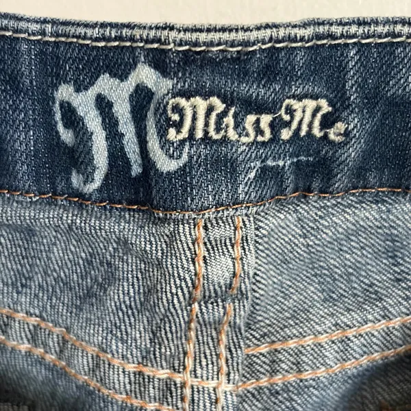 Miss Me Women Dark Wash Bootcut Jeans JP4818 Size 31 Stretch Denim - Image 6