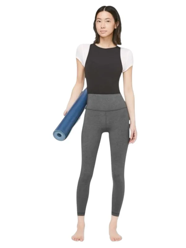 Lululemon ✵ Wunder Under High Rise 7/8 Tight Luxtreme 25” ✵ Heather Black ✵ 6 - Image 2