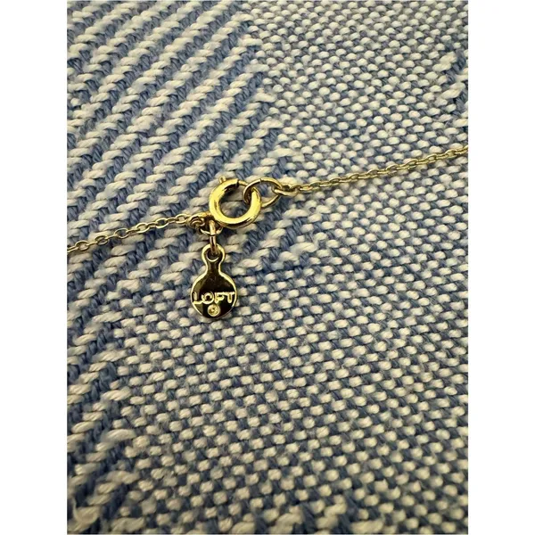 Loft Delicate Gold Beaded Necklace - Image 4
