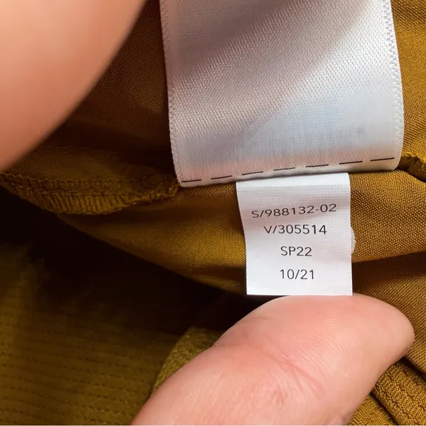Athleta Vienna Cargo Skort Womens 16 Harvest Gold Hiking Golf Utility - Image 9