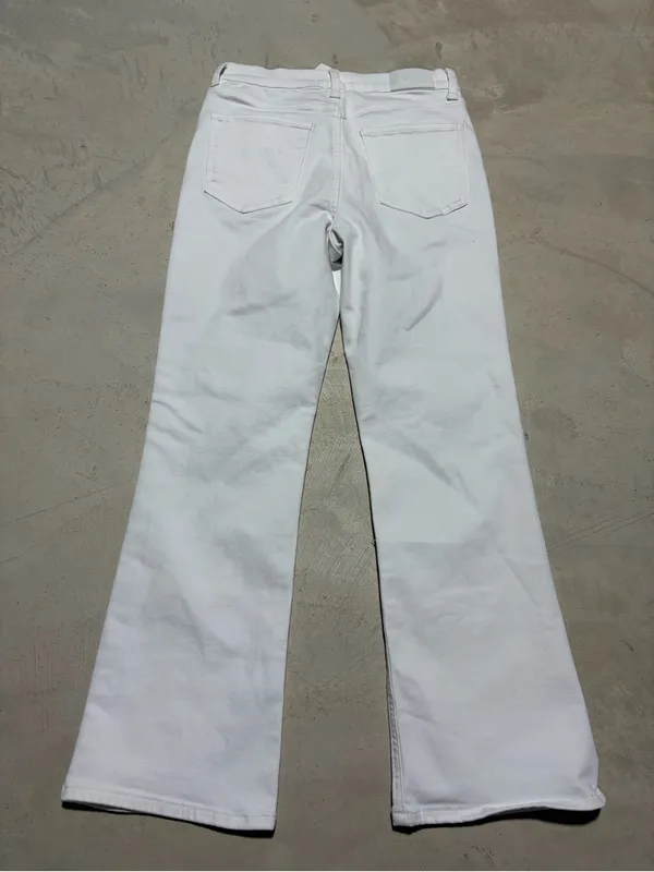 Pistola NWT Lennon crop boot Women’s White Jeans 29 MSRP$148 - Image 11