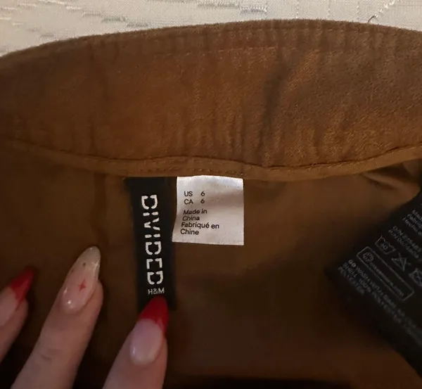 Suede Skirt - Image 3
