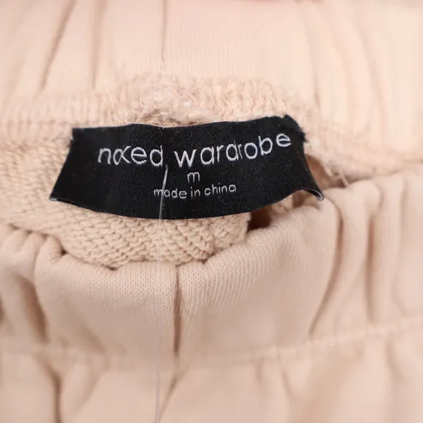 Naked Wardrobe Tan Beige Crewneck Sweatshirt Joggers Lounge Set M - Image 8