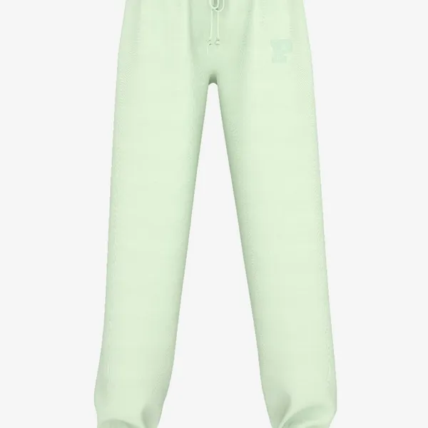 Pink Victoria's Secret Ivy Fleece‎ Campus Sweatpants in yellow - Image 3