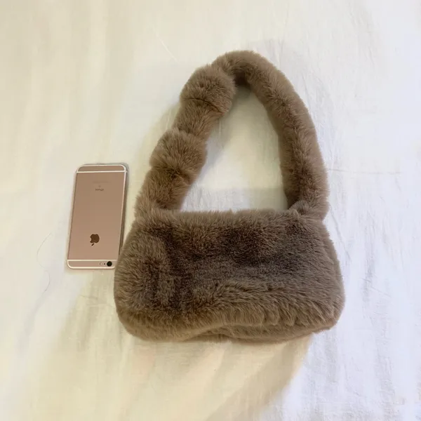 Cute kawaii Furry fur bag - Image 4