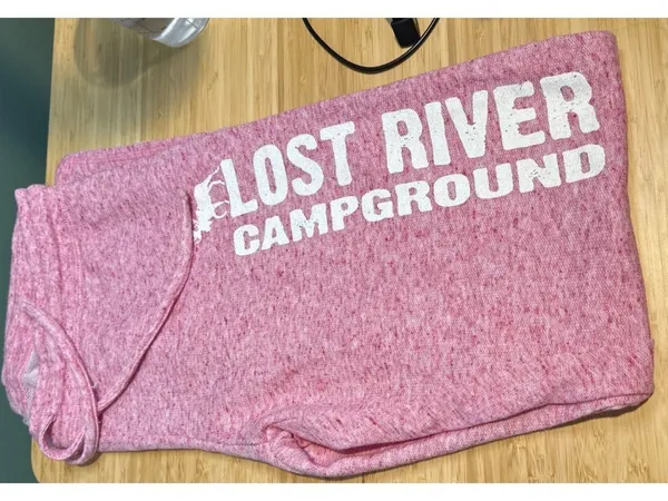 Salt Creek Large Pink Lost River Campground Jogger Pants Linen Blend Loungewear - Image 6