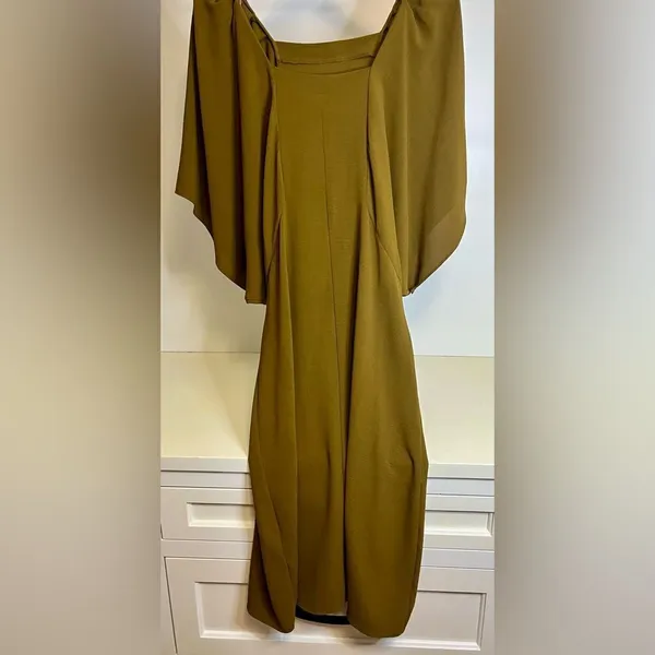 NWT - Zara VOLUMINOUS SLEEVE DRESS size Medium - Image 6