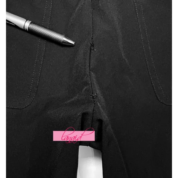 Steve Madden Kat Pants Black Edgy Utility Cargo Gothic Hiking Traveling Joggers - Image 5