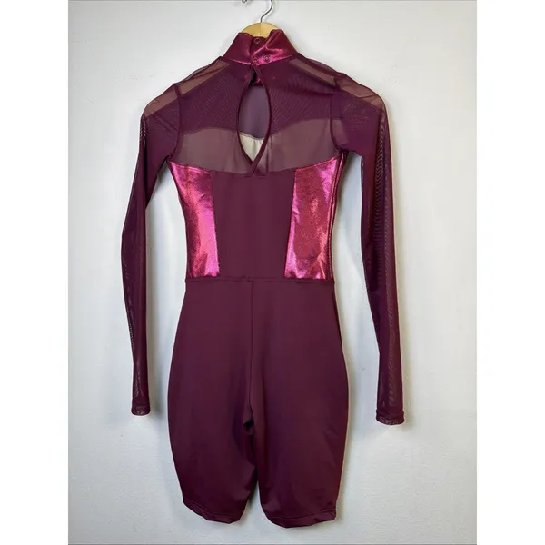 Womens WEISSMAN balera gymnastics dance ballet leotard small adult sa leotard - Image 4