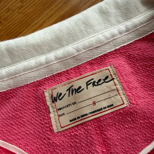 We The Free Clean Prep Polo Pullover Size Small - Image 8