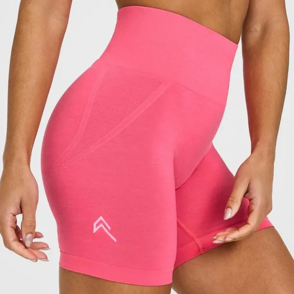 Oner Active “Peony” Pink Effortless Seamless Shorts - Image 4