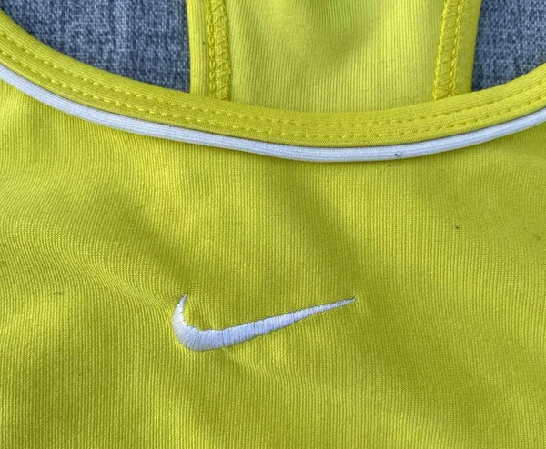 Nike Yellow Sports Bra - Image 3