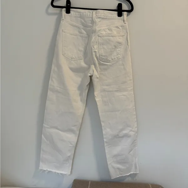 AGOLDE White Jeans - Image 5