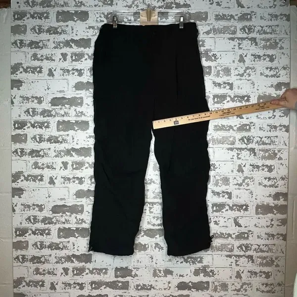 American Eagle | women black parachute pants - Image 13