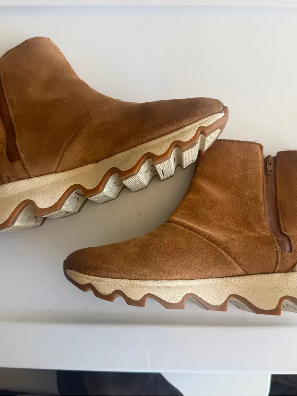 Sorel Women's Suede Ankle Boots in Brown - Casual Comfort Waterproof 5.5 - Image 2
