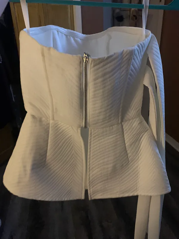 Runaway The Label Peplum Tube Top - Image 2