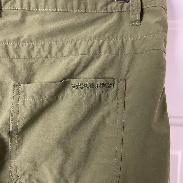 Woolrich Capri Hiking‎ Pants Size 8 Olive Green - Image 6