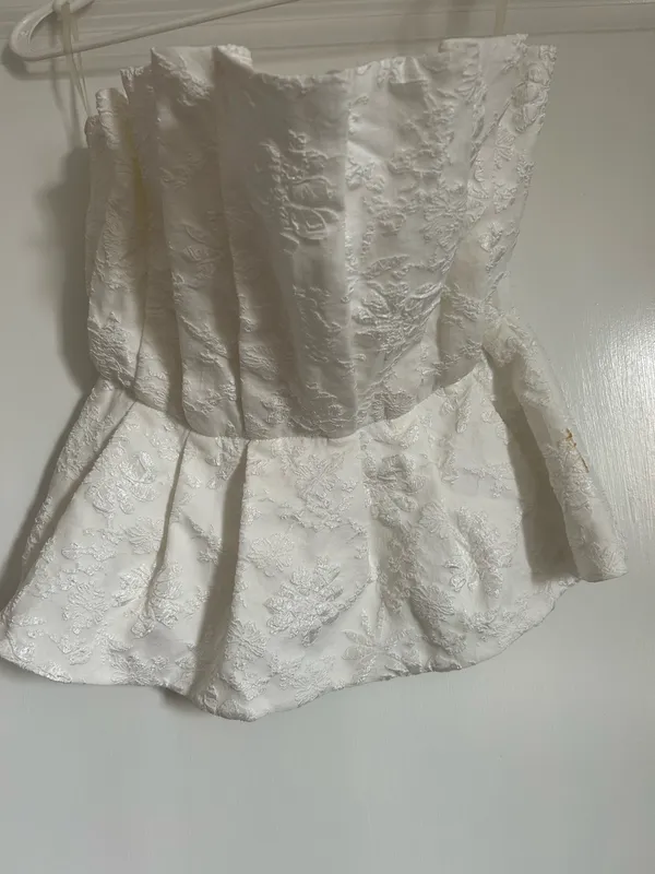 Vici pleated textured top - Image 2
