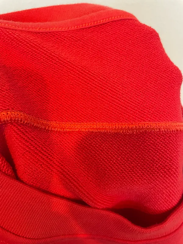 Lululemon Women’s Perfectly Oversized Crew Colour Carnation Red Size 4 - Image 4