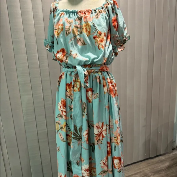 S🤍🌸AMTIOUS floral maxi dress ✨ Purple - Image 7