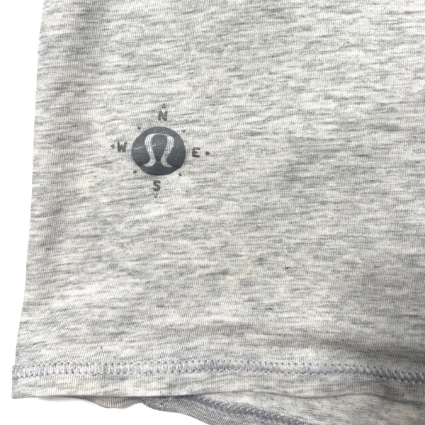 Lululemon Find Your True North Feather Tank Top Small Heathered Gray Yoga EUC‎ - Image 3