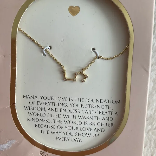Momma Necklace Gold - Image 2