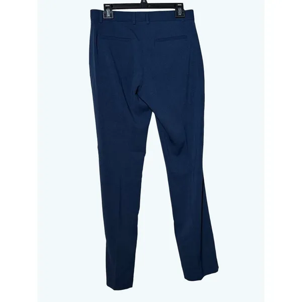 Elie Tahari Blue Trousers Women's 30" Waist Approx 6-8 Classic Dress Pants - Image 4