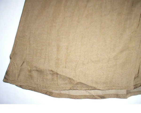 New NWT Philosophy Womens Long Skirt Brown Bronze S Shimmer Flowy Maxi Pull on - Image 5