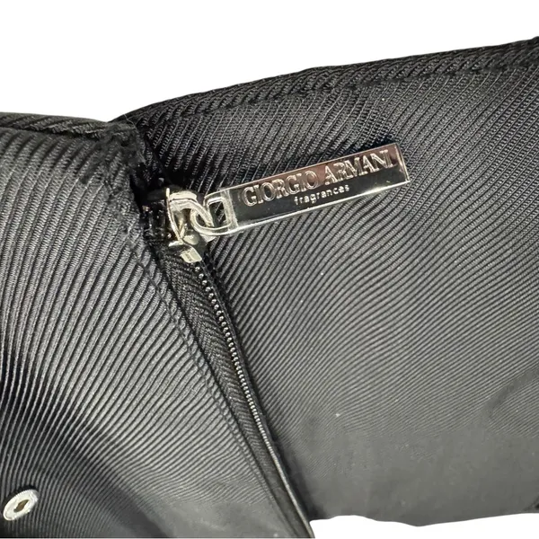 Giorgio Armani Hanging Toiletry Bag | Armani Code Black Travel Organizer - Image 10