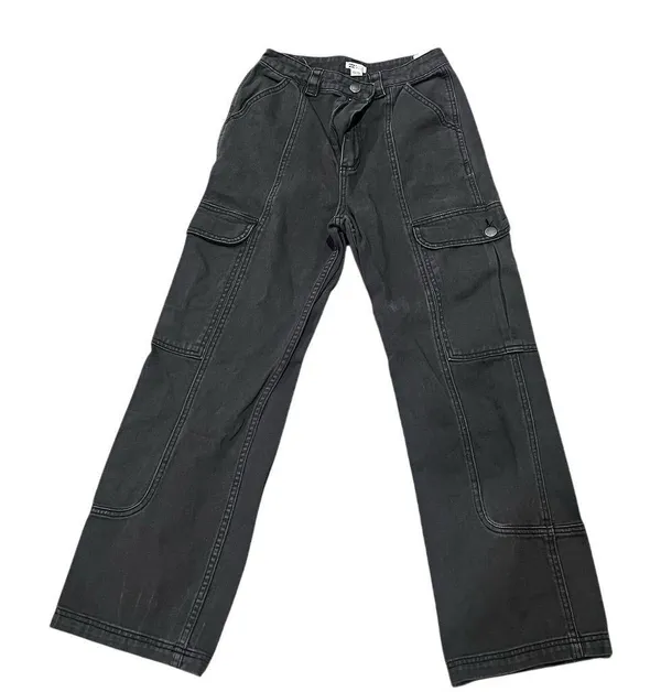 Billabong Women's Cargo Pants Size 27 Black Relaxed Fit Casual - Image 4