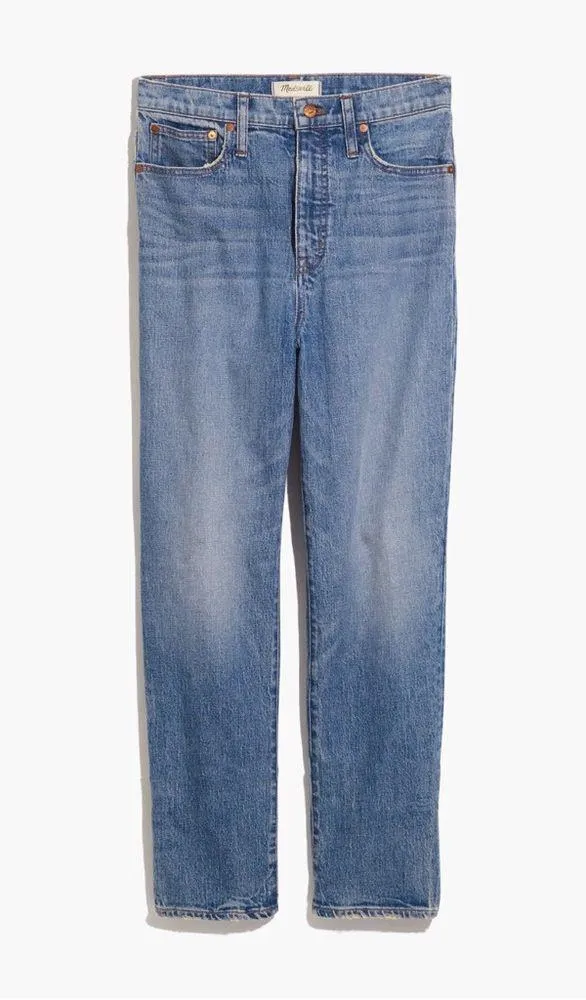 Madewell Classic Straight Jeans in Peralta Wash - Image 4
