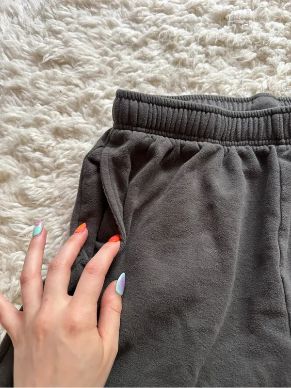Aeropostale Cozy Dark Gray Sweatpants - Image 2