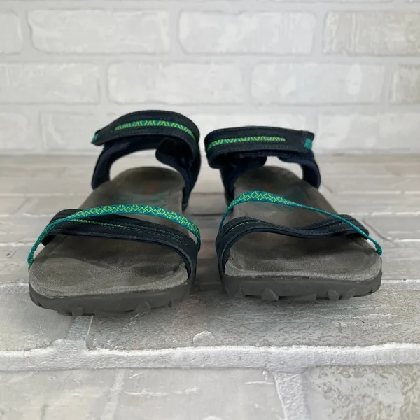 Merrell Terran Cross II Sandals Womens 8 Navy Blue Marine Strappy Casual Travel - Image 8