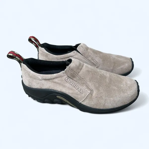Merrell Jungle Moc Slip On Suede Leather Shoe Tan Women's size 11 M Gorpcore - Image 10