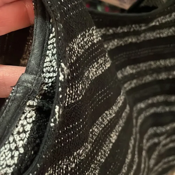 ✨Madewell Black & White Striped Terry Tank/Cami Top - Image 7