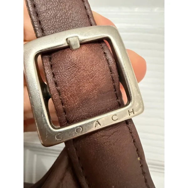 Coach Vintage Slim‎ Legacy Tote Bag Mahogany Brown 9406 Made in USA - Image 3