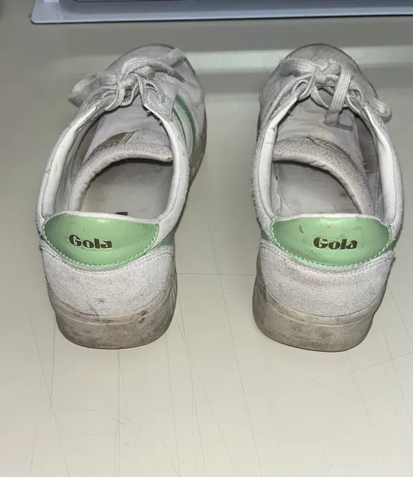 Gola Sneakers Light Green And Cream - Image 4