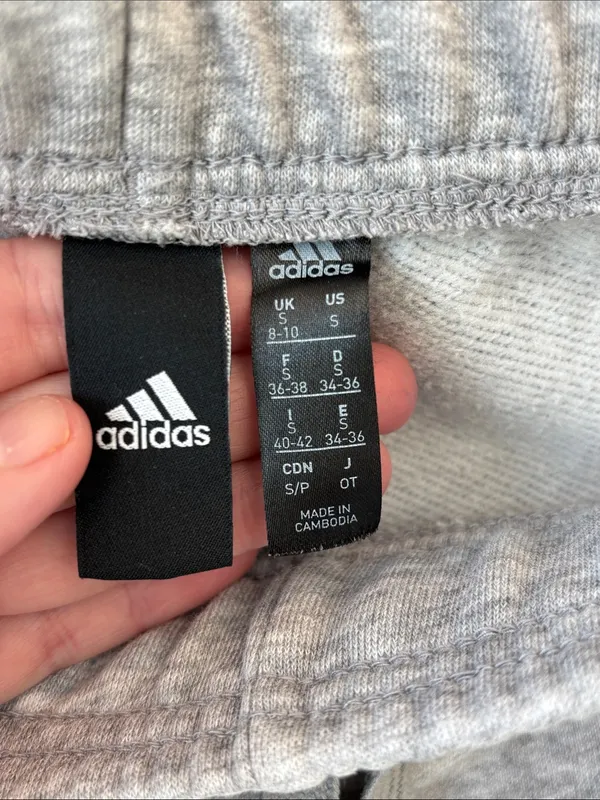 Adidas Grey and Pink Women’s Sweats pants - Image 3
