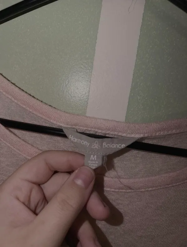 Baby pink oversized top Size M - Image 3