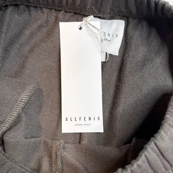 Allfenix All Crew Jogger Charcoal Gray Cotton‎ Sweatpants Women Size Medium NWT - Image 9