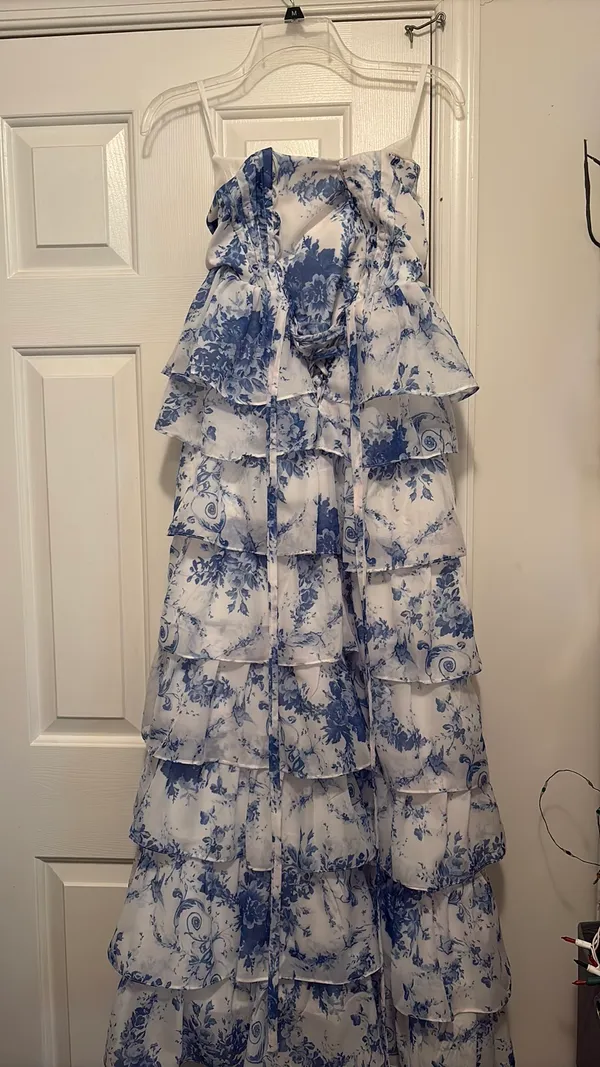 Prom Dress Blue - Image 5