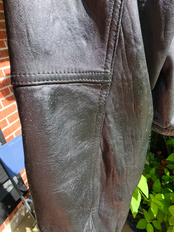 VTG Michael Joseph 🇺🇸 Made Fur&Leather Jacket, M Black Size M - Image 14