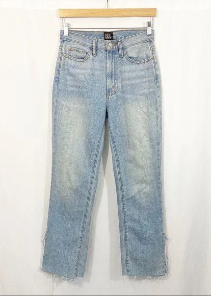 Urban Outfitters NWT BDG Split Raw Hem High Waisted Mom Jeans - Image 3