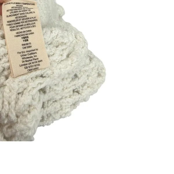 Free People Caught Up Crochet Bell Sleeve Crop‎ Sweater Boho Womens Size Small - Image 13