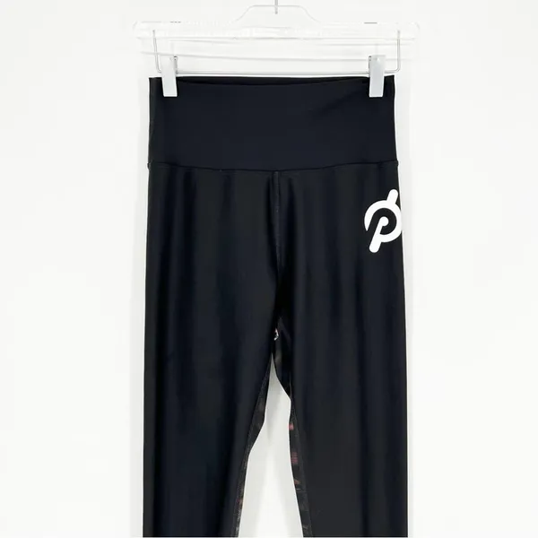 Peloton Show Up High Rise Leggings‎ Women's Size M Black Activewear - Image 5