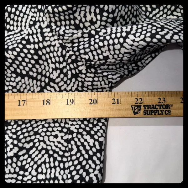 Emily Blazer Women 14 Black White Dotted Career Professional - Image 6